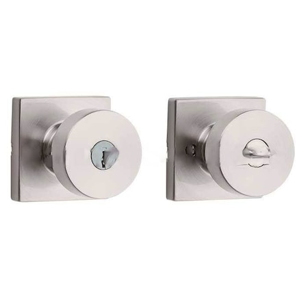 Kwikset Pismo Keyed Entry Knob 740PSK-SQT-15-SMT-6AL-RCS